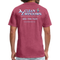 Az Clean 3 Wht L***-Shirt by Next Level - heather burgundy