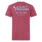Az Clean 3 Wht L***-Shirt by Next Level - heather burgundy