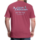 Az Clean 3 Wht L***-Shirt by Next Level - heather burgundy