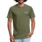 Az Clean 3 Wht L***-Shirt by Next Level - heather military green