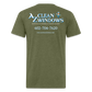 Az Clean 3 Wht L***-Shirt by Next Level - heather military green