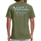 Az Clean 3 Wht L***-Shirt by Next Level - heather military green