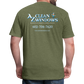 Az Clean 3 Wht L***-Shirt by Next Level - heather military green