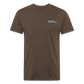 Az Clean 3 Wht L***-Shirt by Next Level - heather espresso