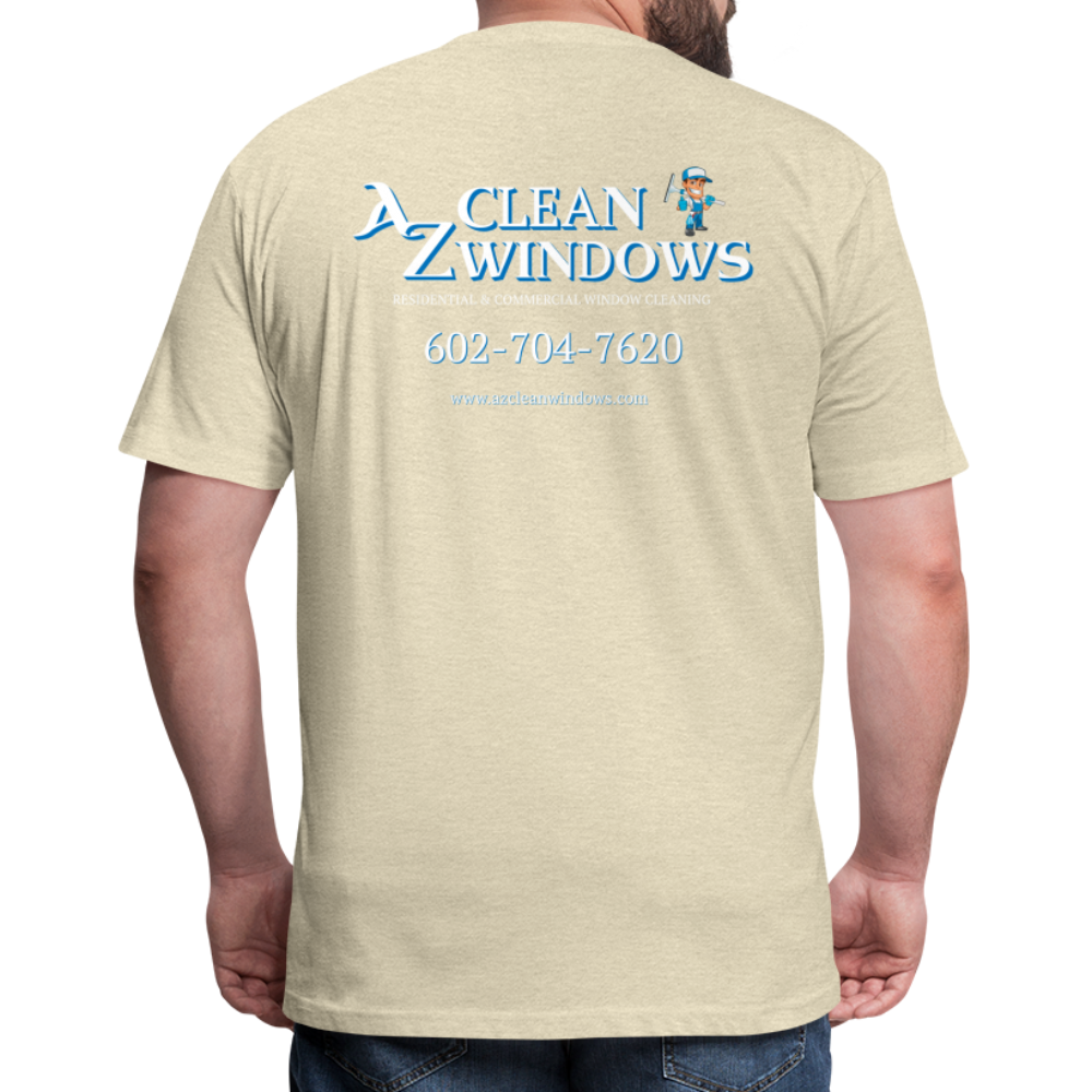 Az Clean 3 Wht L***-Shirt by Next Level - heather cream