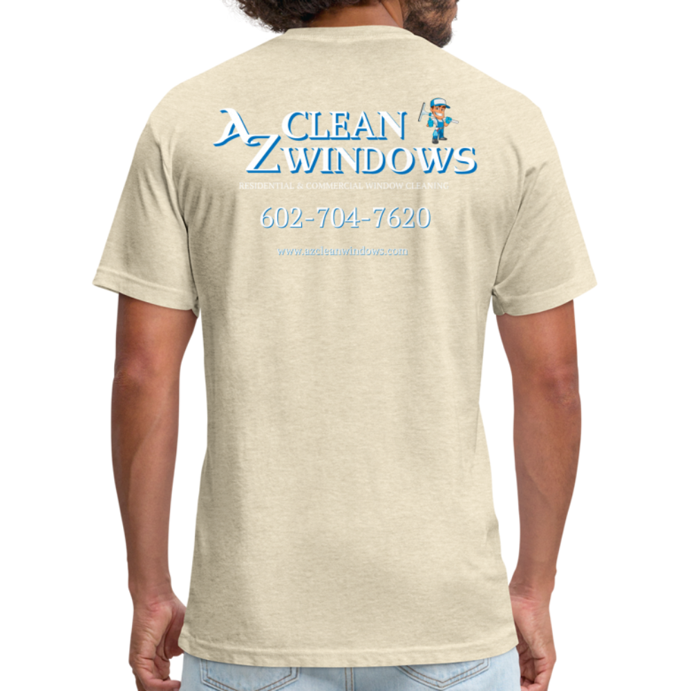 Az Clean 3 Wht L***-Shirt by Next Level - heather cream