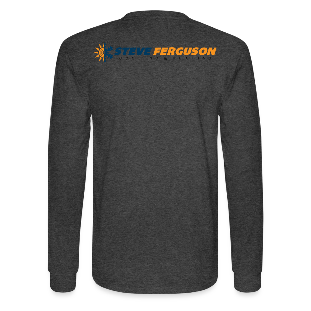 Steve Ferg Org-Blk Long Sleeve - heather black