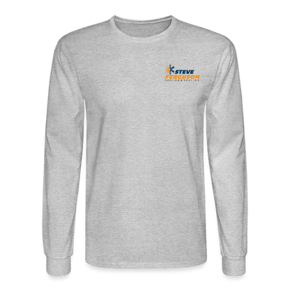 Steve Ferg Org-Blk Long Sleeve - heather gray