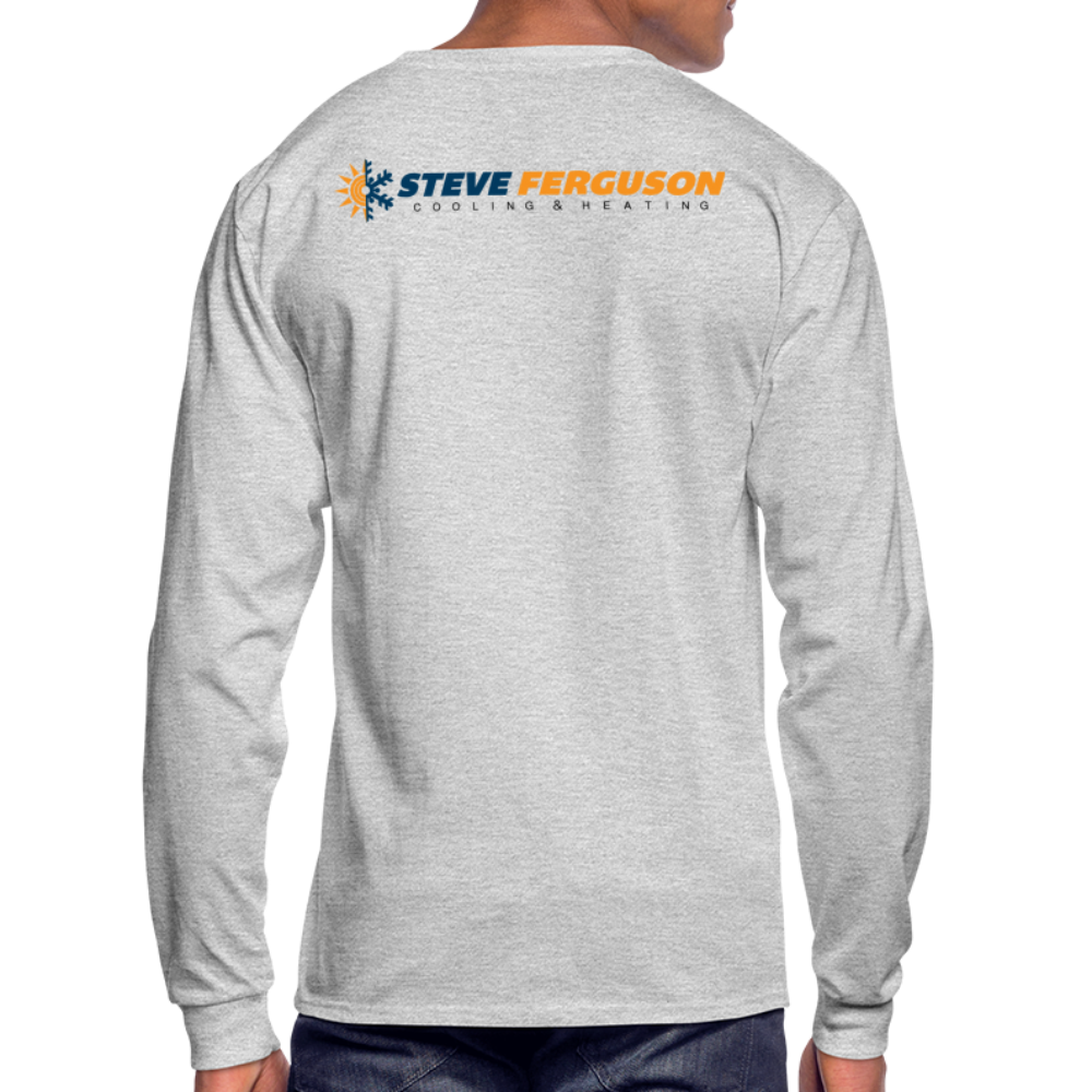 Steve Ferg Org-Blk Long Sleeve - heather gray