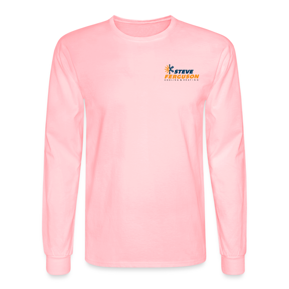 Steve Ferg Org-Blk Long Sleeve - pink