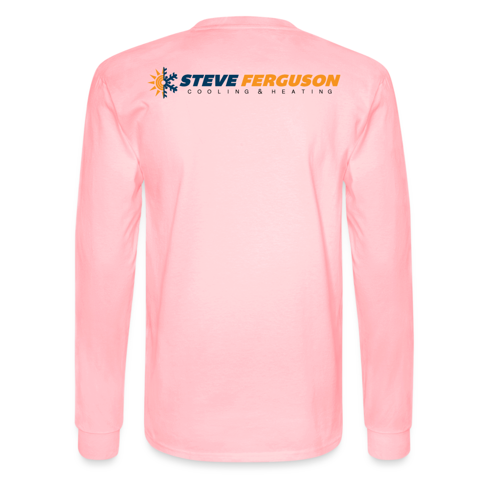 Steve Ferg Org-Blk Long Sleeve - pink