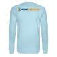 Steve Ferg Org-Blk Long Sleeve - powder blue
