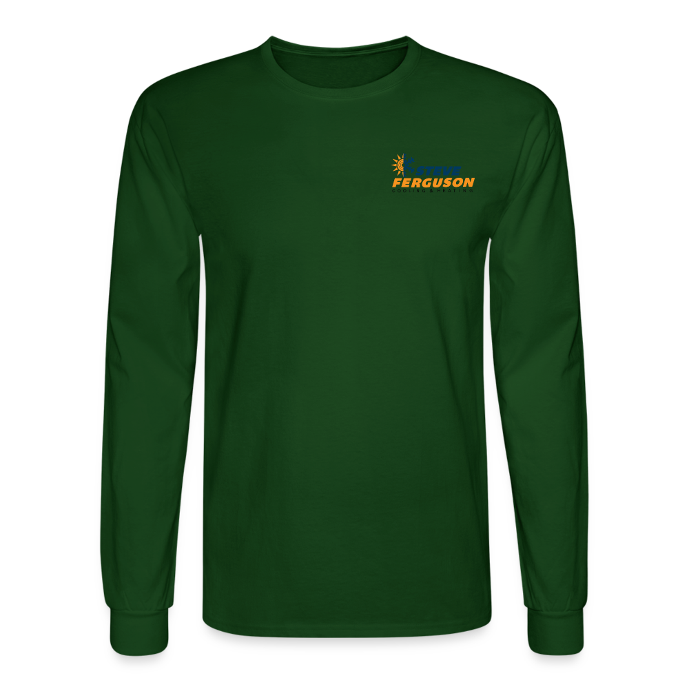Steve Ferg Org-Blk Long Sleeve - forest green