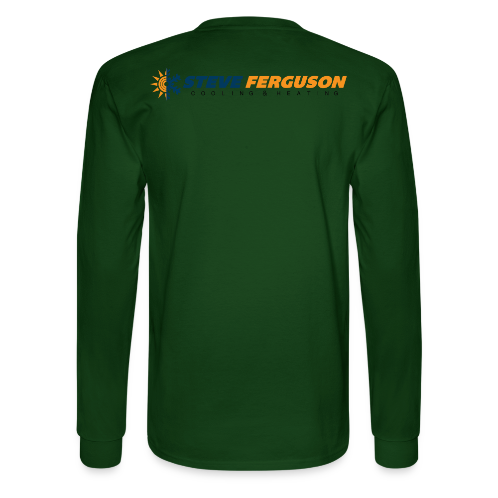 Steve Ferg Org-Blk Long Sleeve - forest green