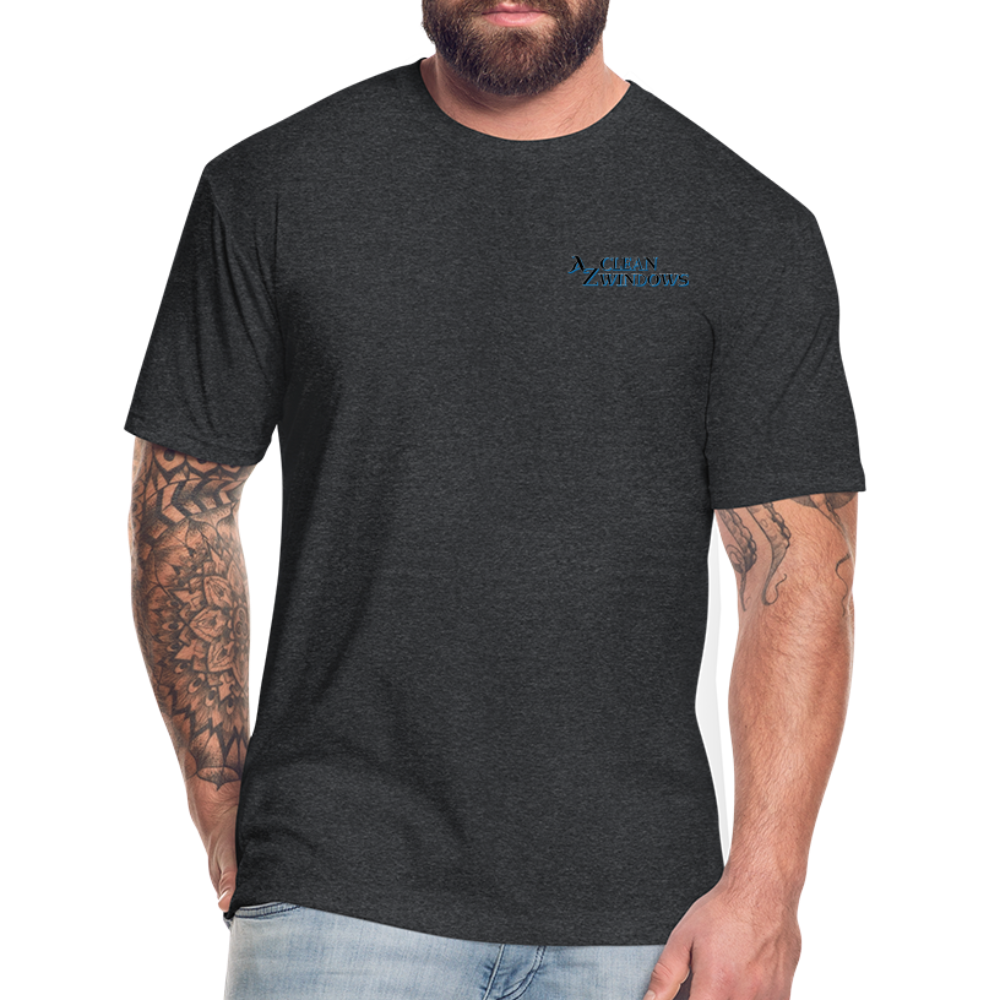 AZ Clean Grey Black Final Next Level - heather black
