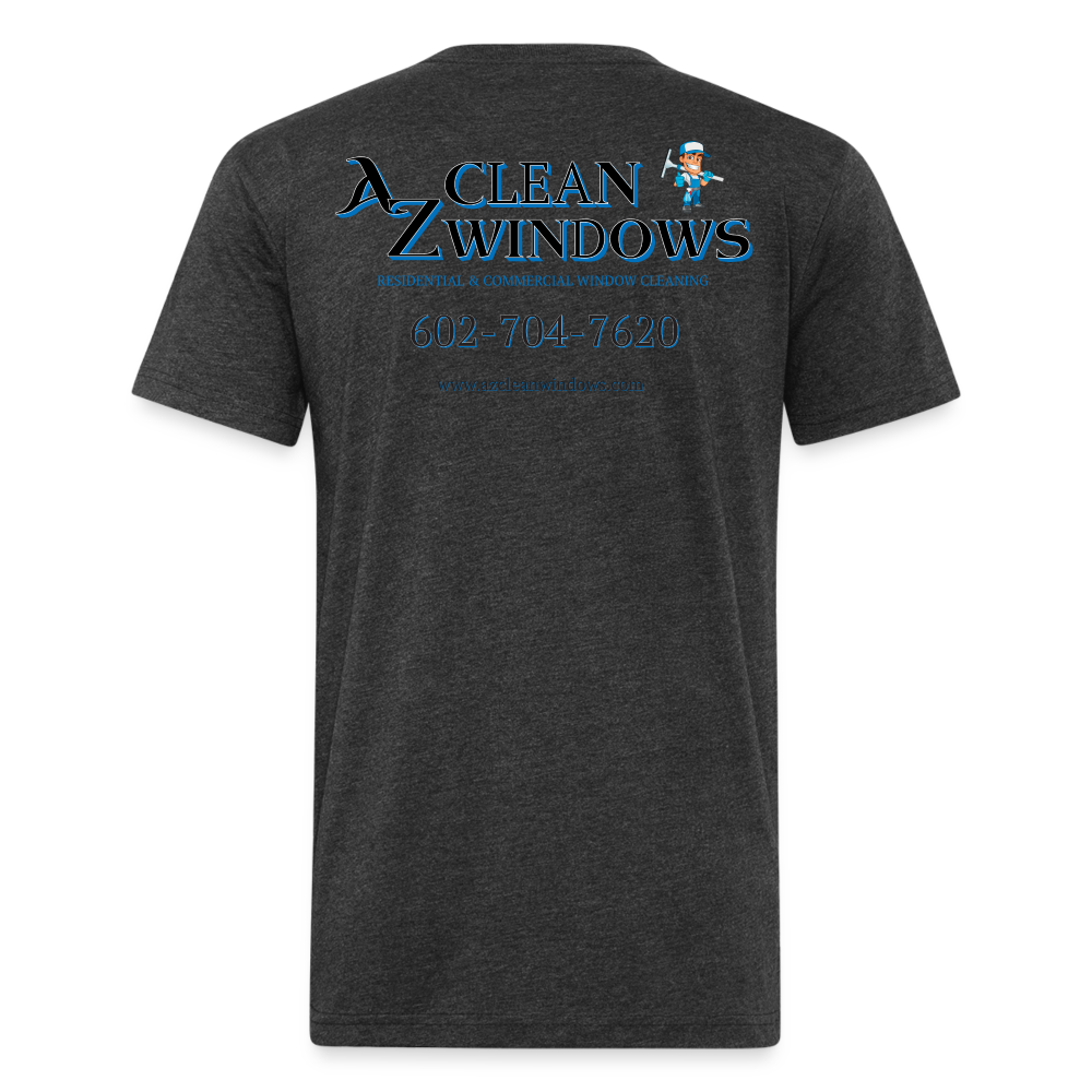AZ Clean Grey Black Final Next Level - heather black