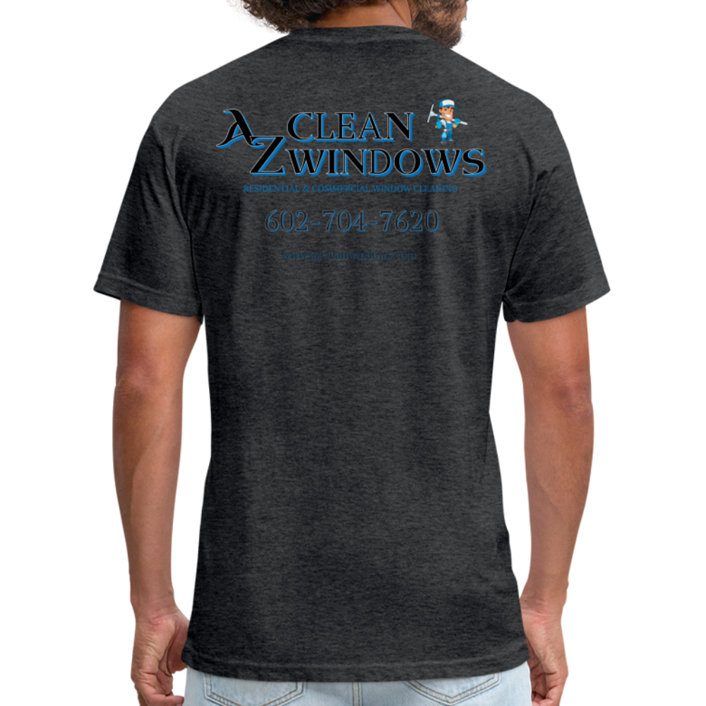 AZ Clean Grey Black Final Next Level - heather black