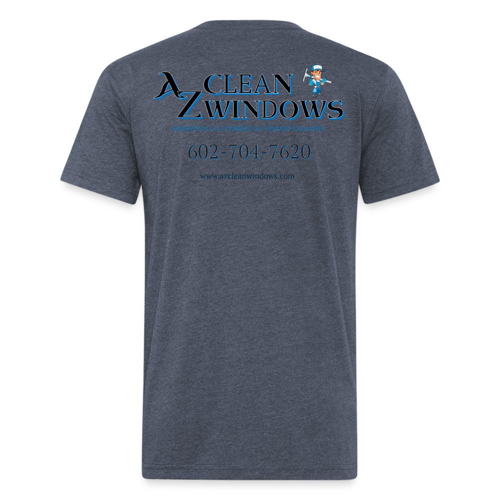 AZ Clean Grey Black Final Next Level - heather navy
