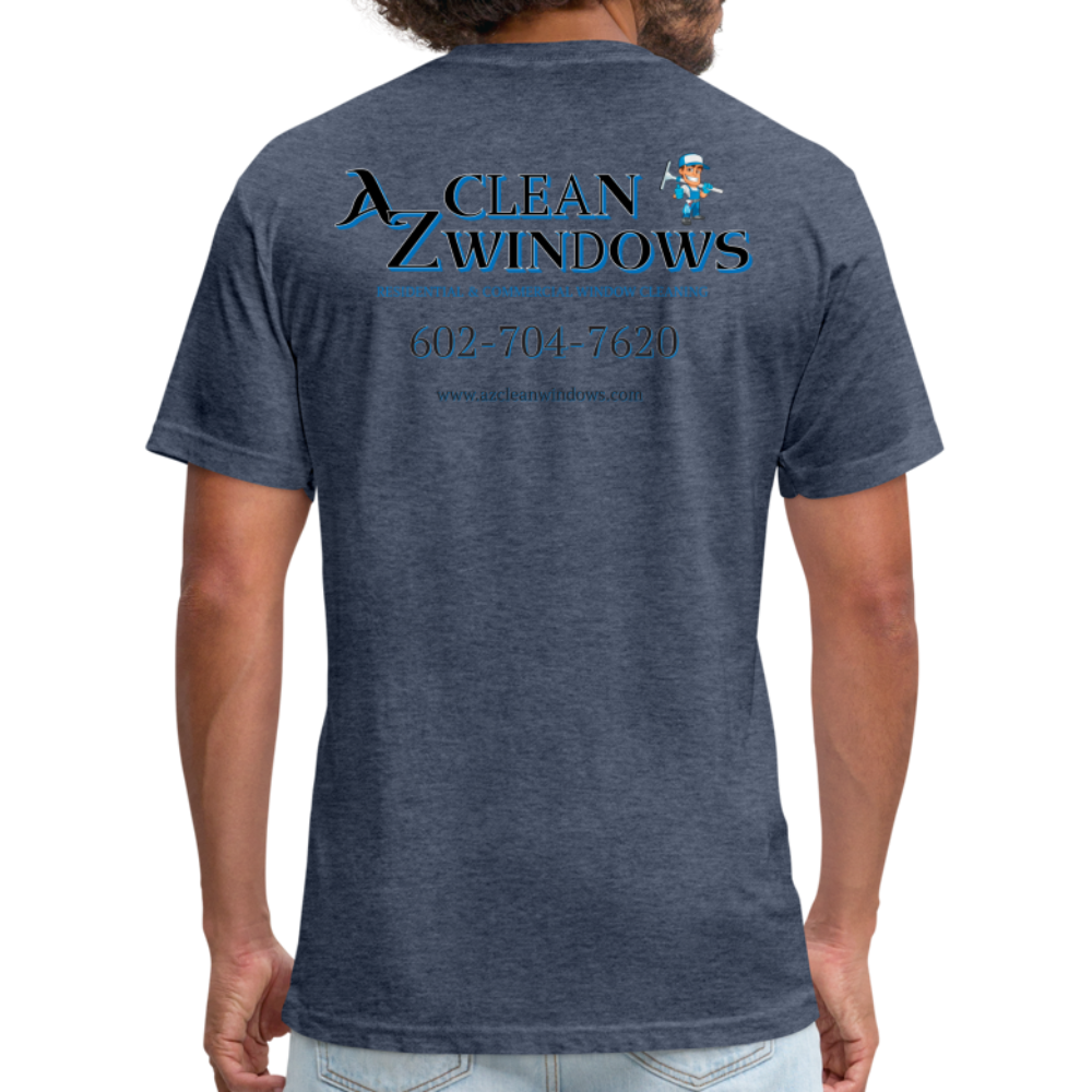 AZ Clean Grey Black Final Next Level - heather navy