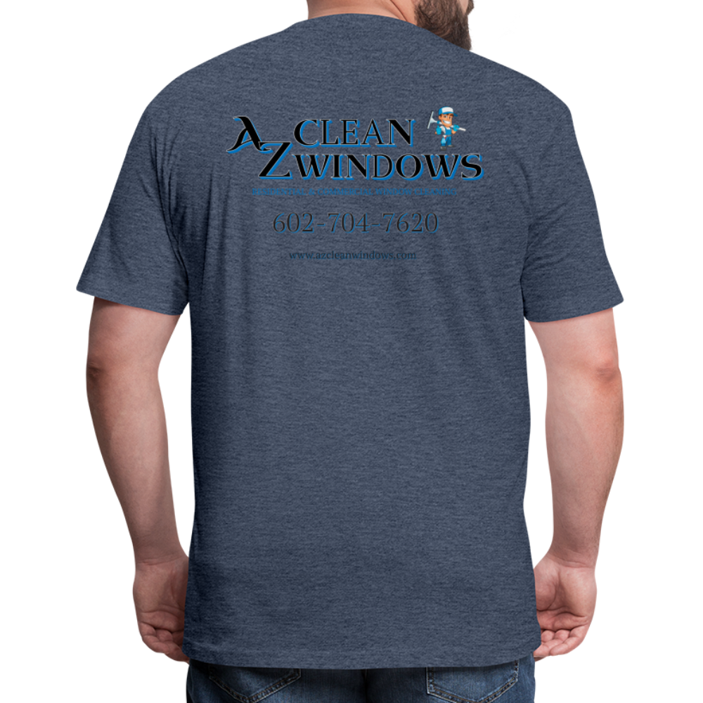 AZ Clean Grey Black Final Next Level - heather navy