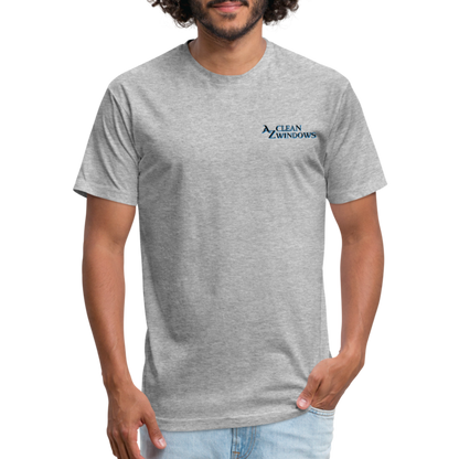 AZ Clean Grey Black Final Next Level - heather gray