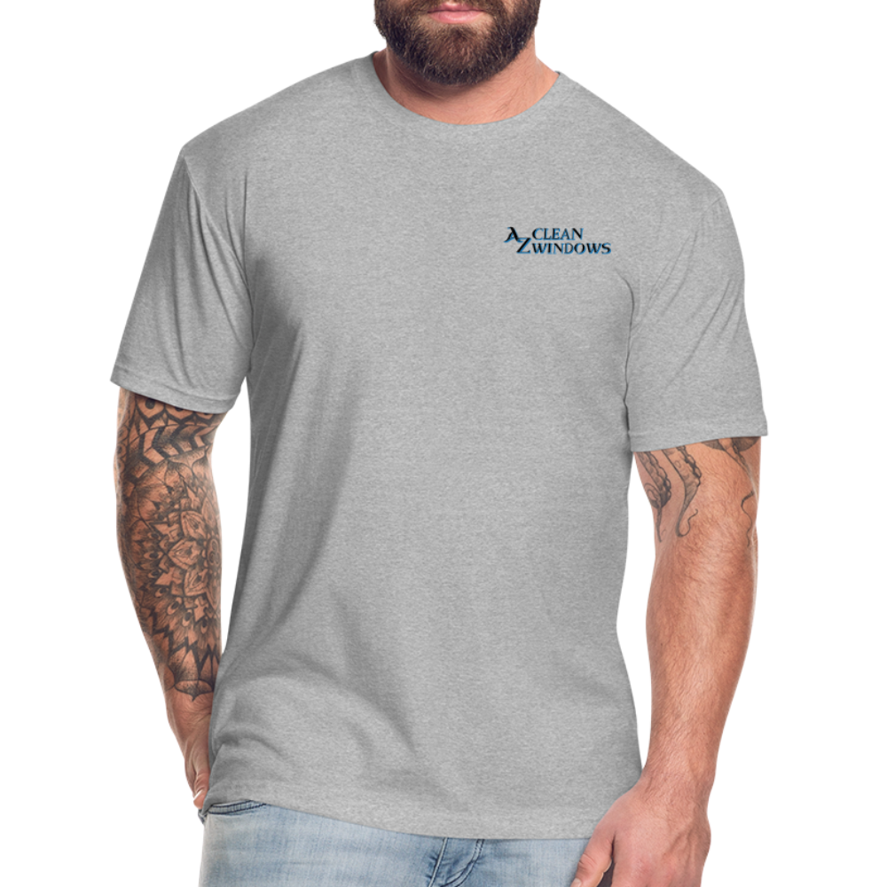 AZ Clean Grey Black Final Next Level - heather gray