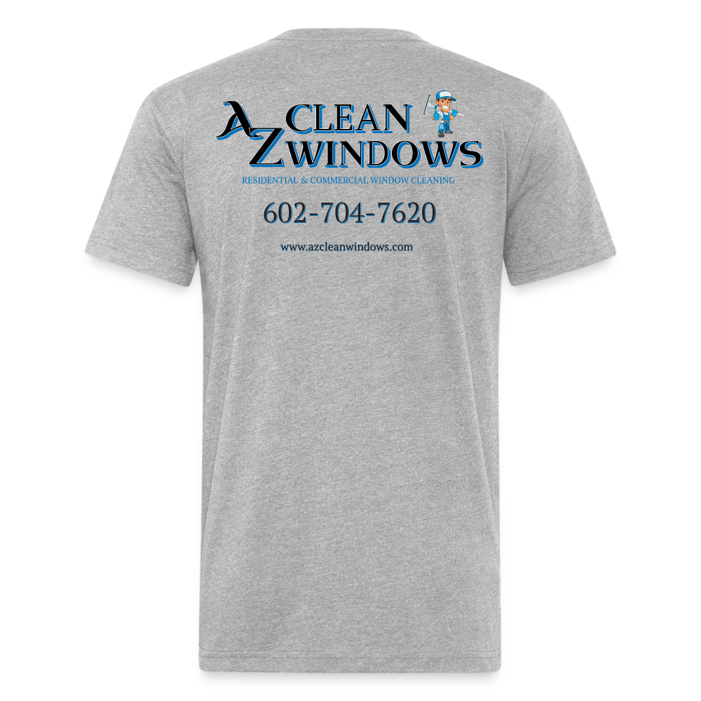 AZ Clean Grey Black Final Next Level - heather gray