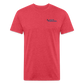 AZ Clean Grey Black Final Next Level - heather red