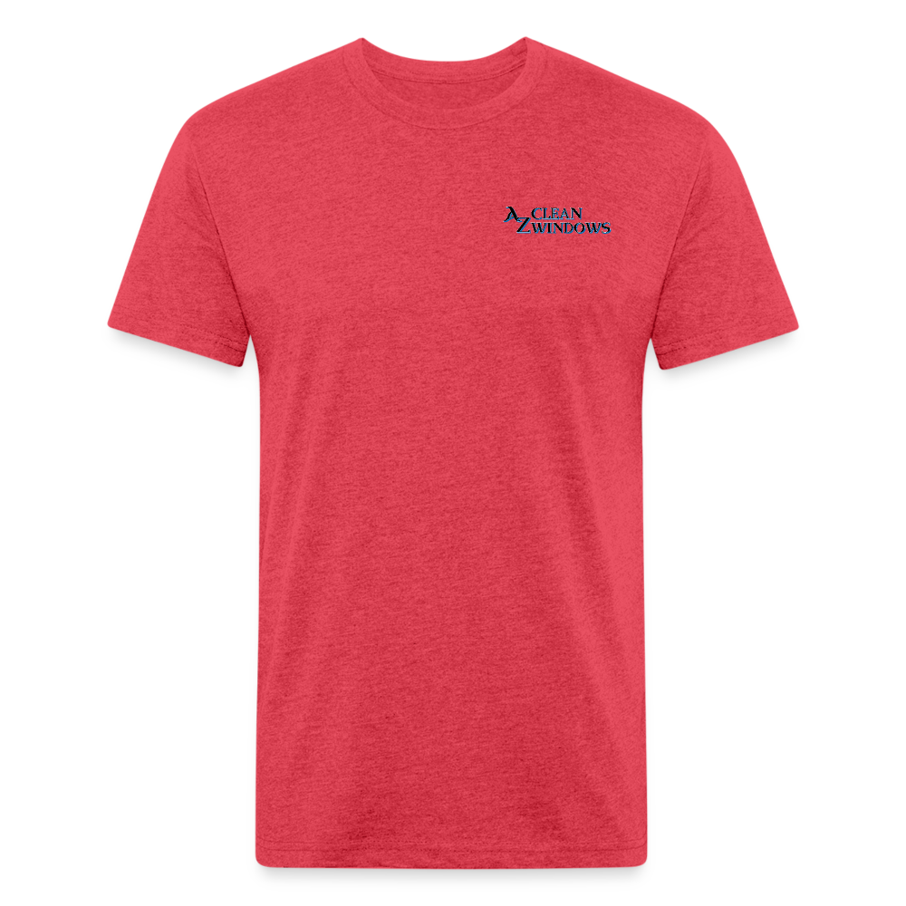 AZ Clean Grey Black Final Next Level - heather red