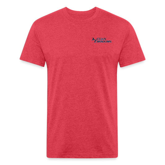AZ Clean Grey Black Final Next Level - heather red