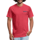 AZ Clean Grey Black Final Next Level - heather red