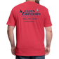 AZ Clean Grey Black Final Next Level - heather red
