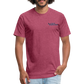 AZ Clean Grey Black Final Next Level - heather burgundy