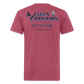 AZ Clean Grey Black Final Next Level - heather burgundy