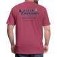 AZ Clean Grey Black Final Next Level - heather burgundy