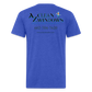 AZ Clean Grey Black Final Next Level - heather royal