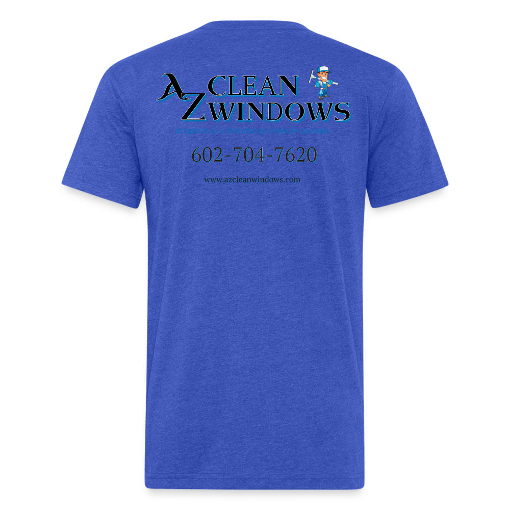 AZ Clean Grey Black Final Next Level - heather royal