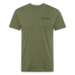 AZ Clean Grey Black Final Next Level - heather military green