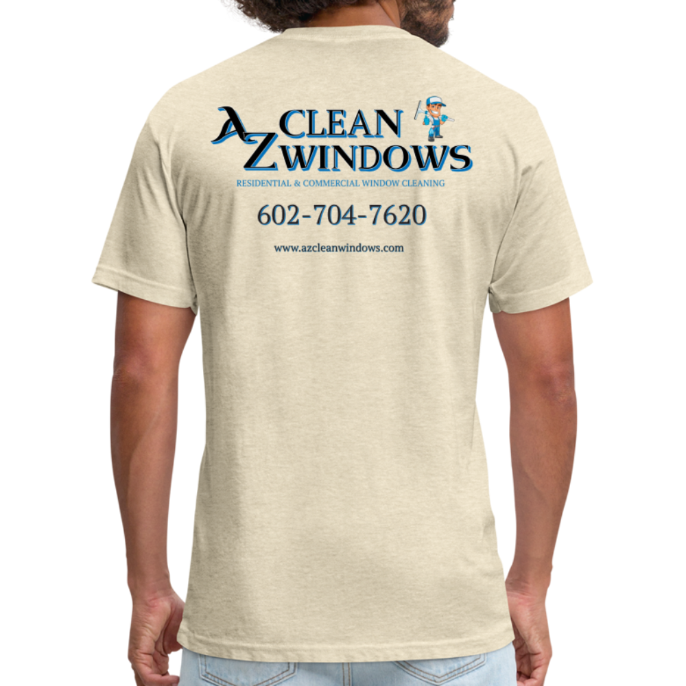 AZ Clean Grey Black Final Next Level - heather cream