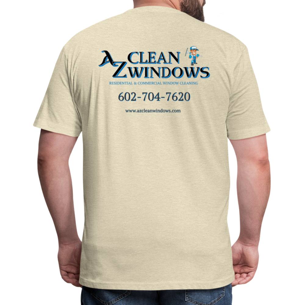 AZ Clean Grey Black Final Next Level - heather cream