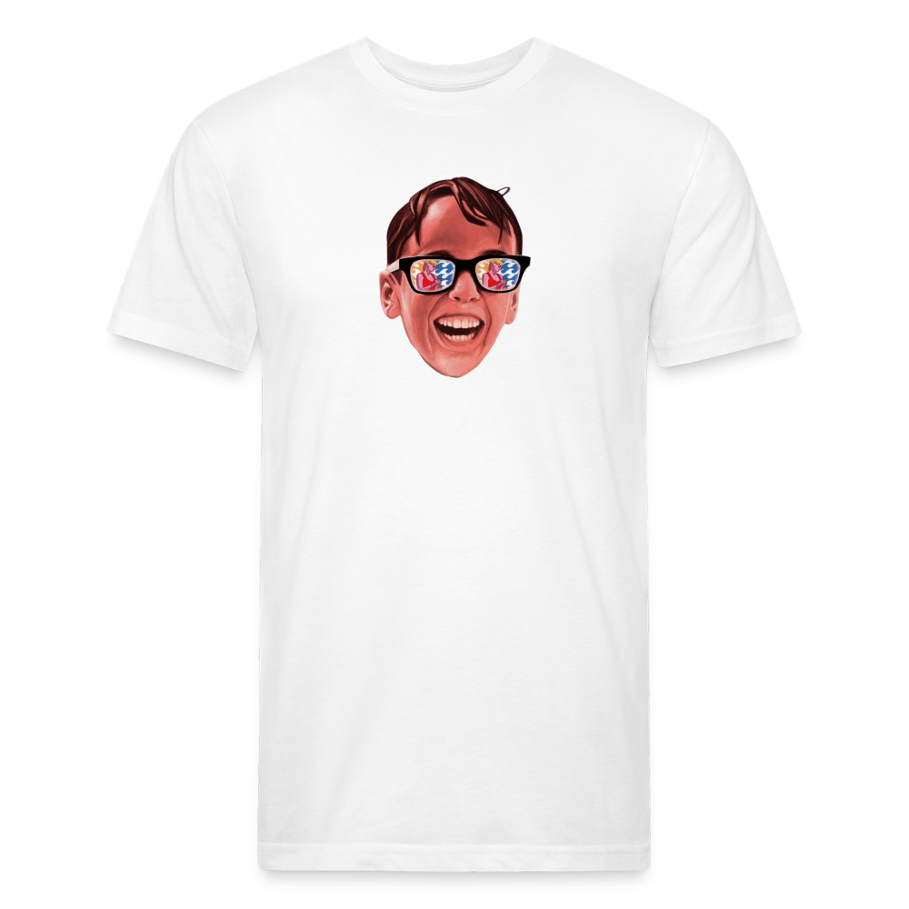 Squints T-Shirt by Next Level - white