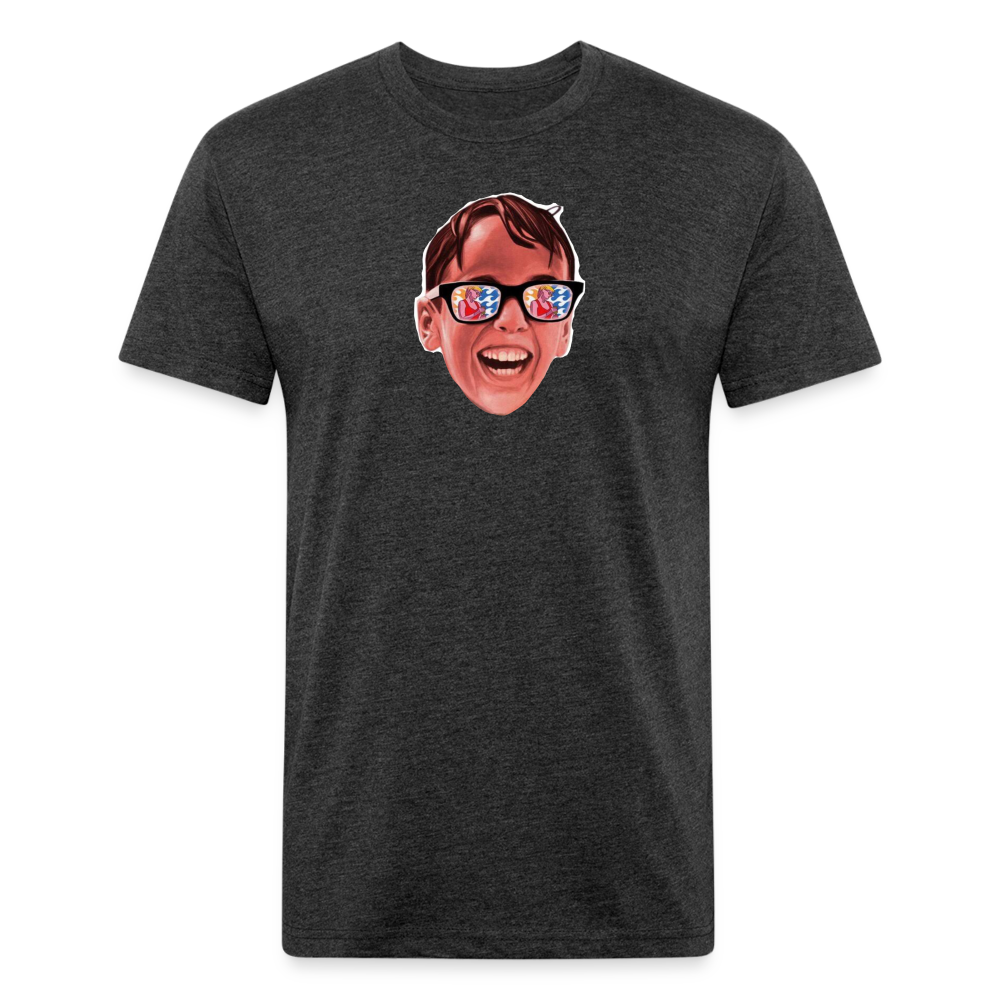 Squints T-Shirt by Next Level - heather black