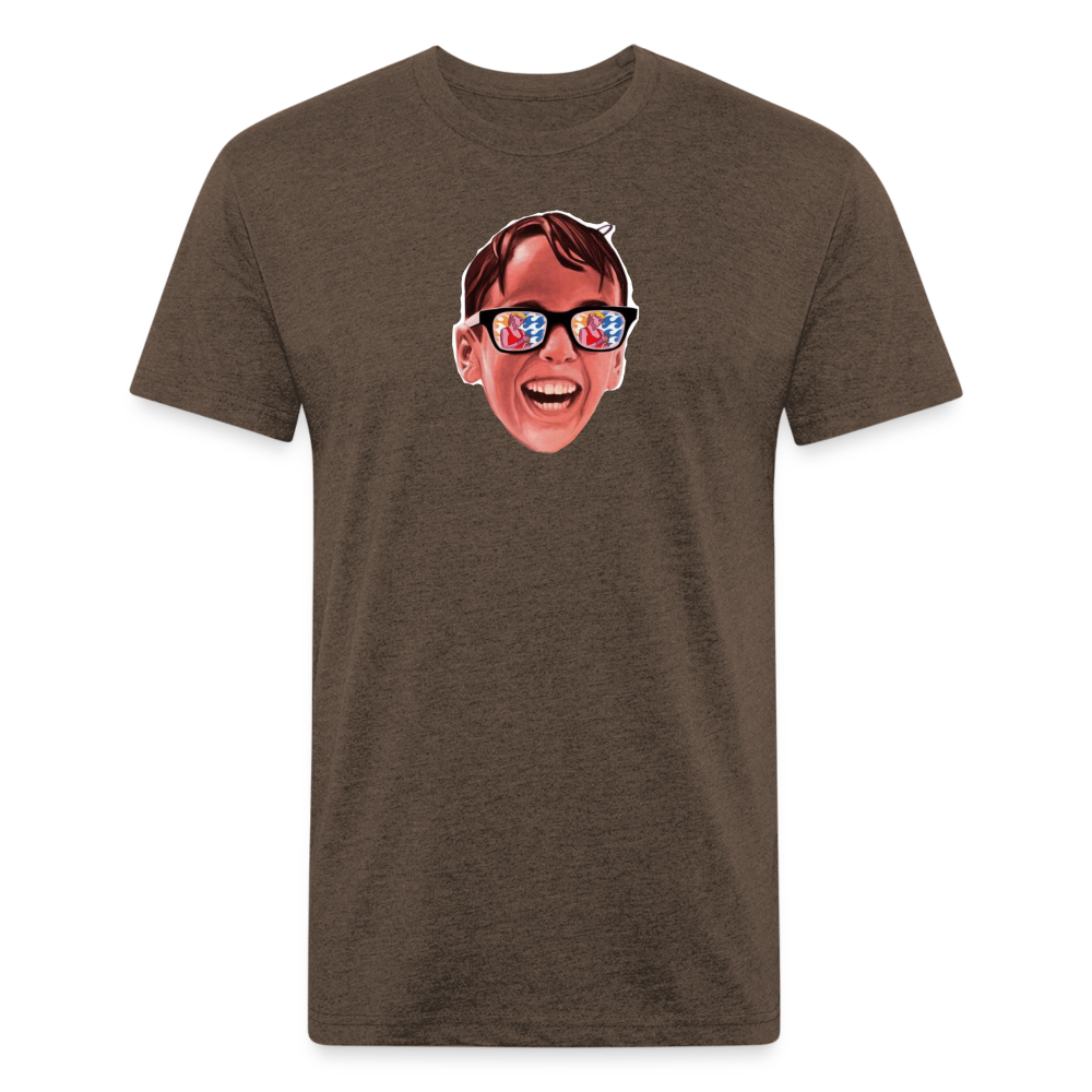 Squints T-Shirt by Next Level - heather espresso