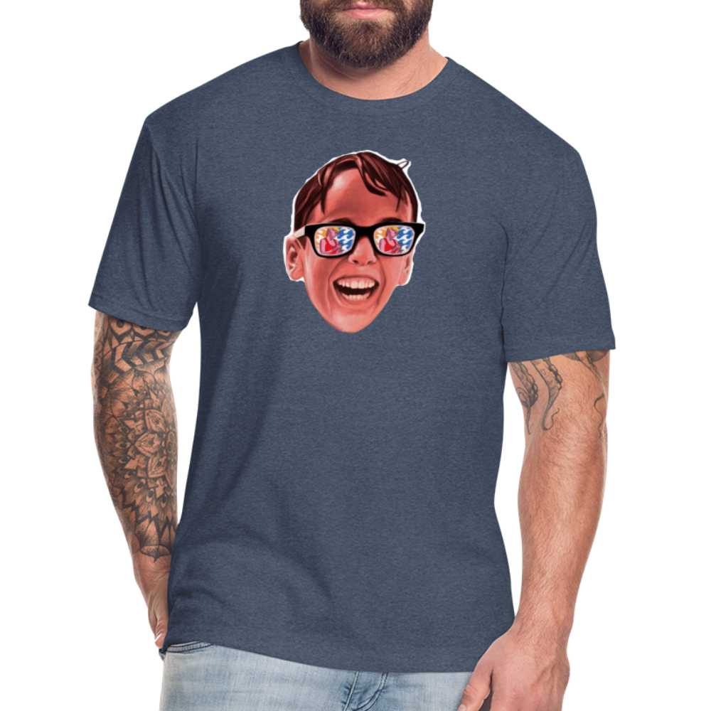 Squints Bigger T-Shirt by Next Level* - heather navy