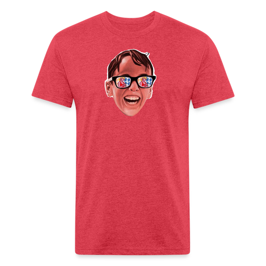 Squints Bigger T-Shirt by Next Level* - heather red