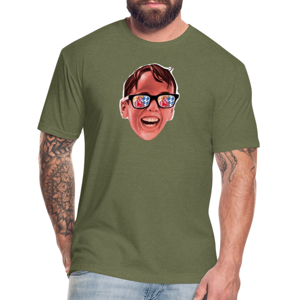 Squints Bigger T-Shirt by Next Level* - heather military green