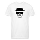 Wahlter Drawing T-Shirt by Next Level - white