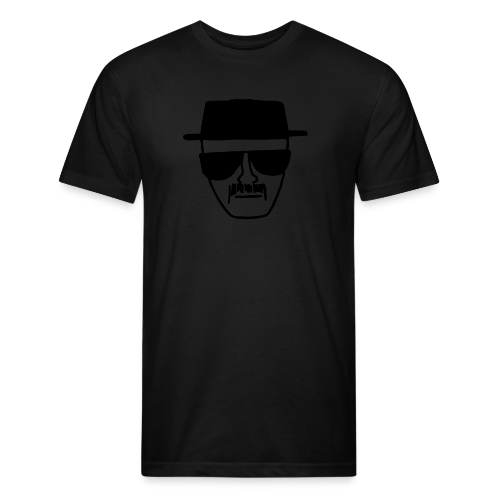 Wahlter Drawing T-Shirt by Next Level - black