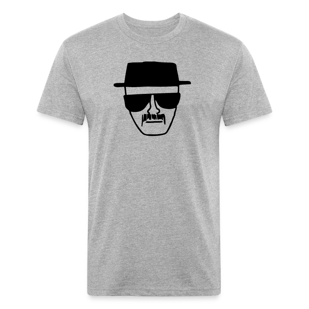 Wahlter Drawing T-Shirt by Next Level - heather gray