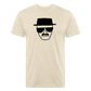 Wahlter Drawing T-Shirt by Next Level - heather cream